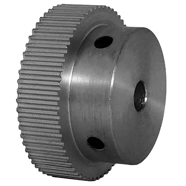 B&B Manufacturing 60-2P06-6A3, Timing Pulley, Aluminum, Clear Anodized, 60-2P06-6A3 - main
